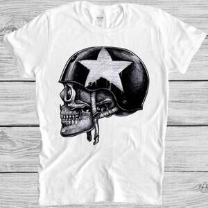 Skull Biker 1655 Harley Davidson Funny Cool Rider Graphic Gift Unisex T Shirt